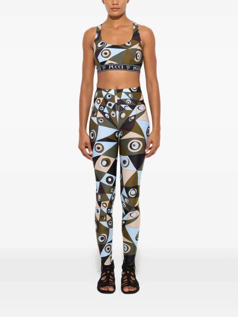 Pucci Lycra Top Bra, view 3