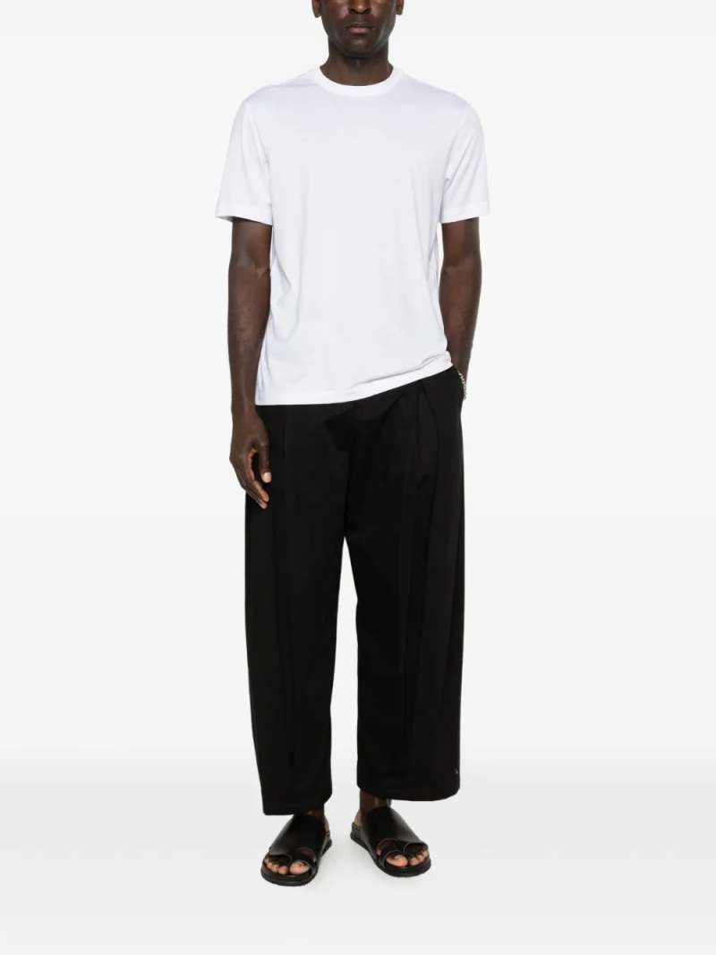 Zanone Short Sleeve Sweater, view 4