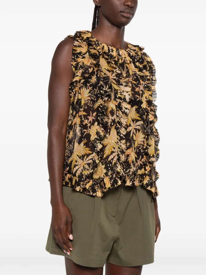 Ulla Johnson Sabra Top, view 4