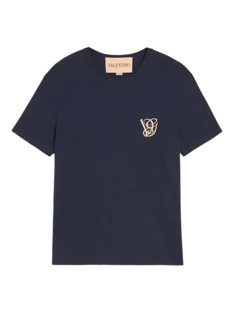 Valentino Tshirt Regular Embroidery Vg