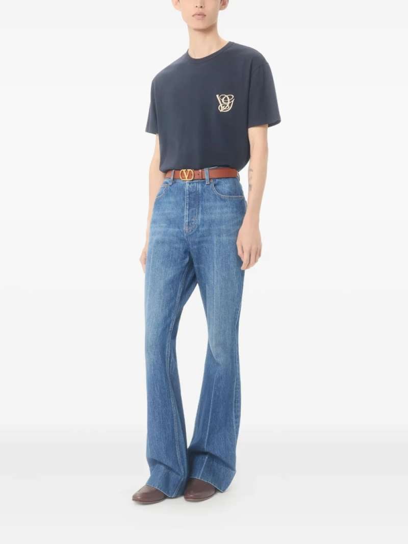 Valentino Tshirt Regular Embroidery Vg, view 4