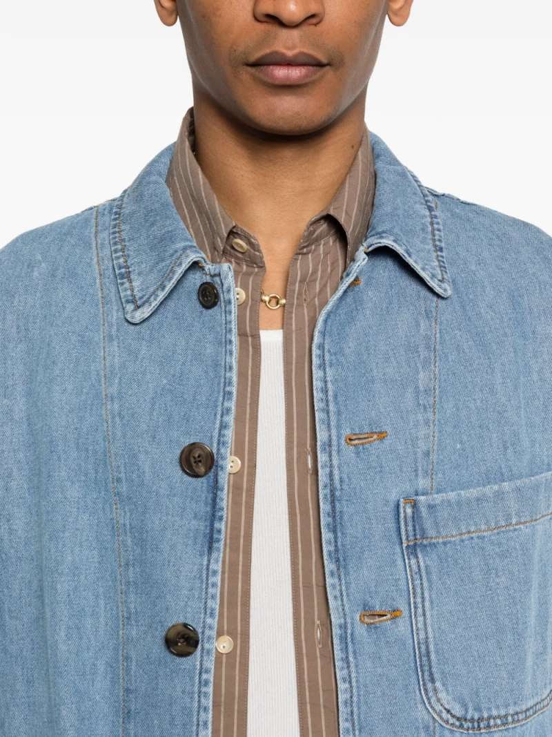 Dries Van Noten Braxton Denim Jacket, view 4