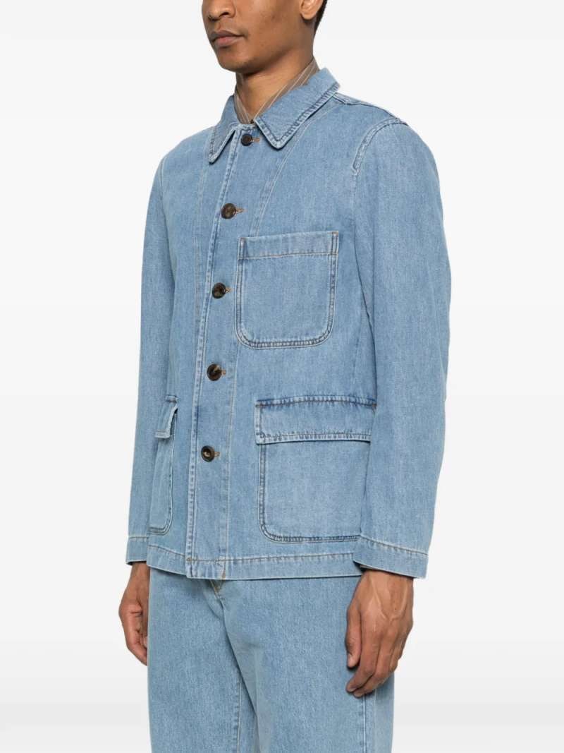 Dries Van Noten Braxton Denim Jacket, view 5