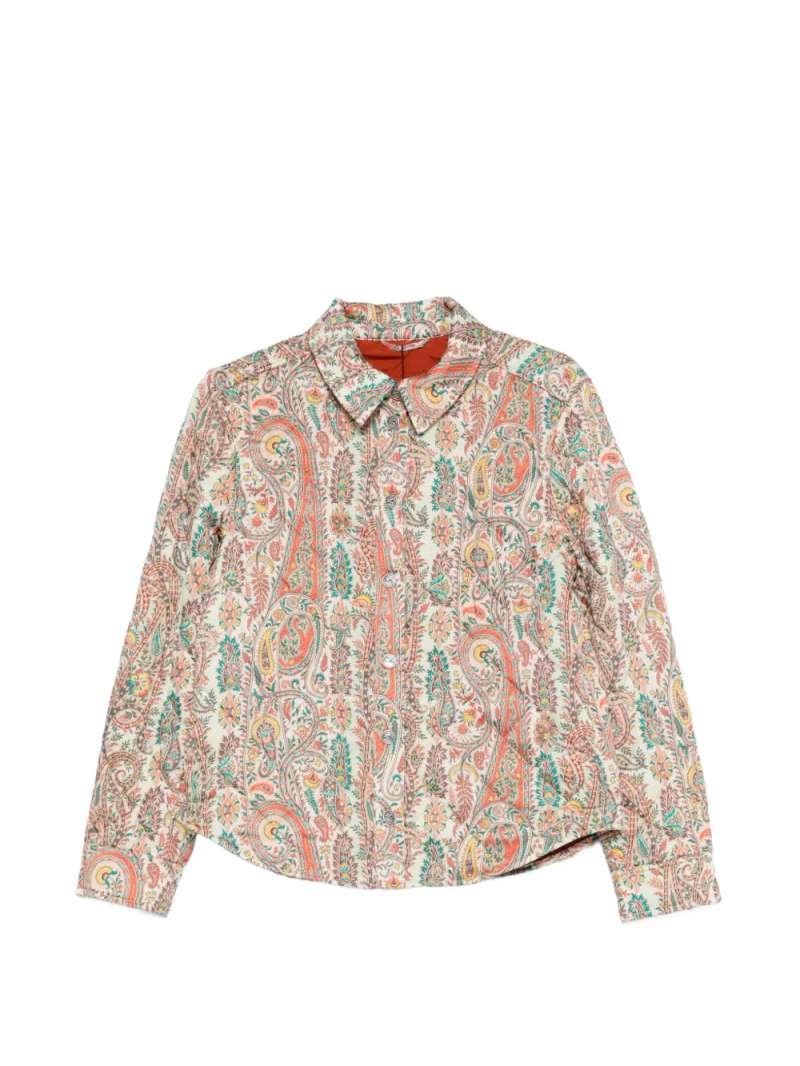Etro Down Jacket With Rounded Hem, view 2