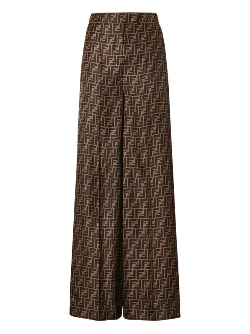 Fendi Twill Ff Trousers, view 2