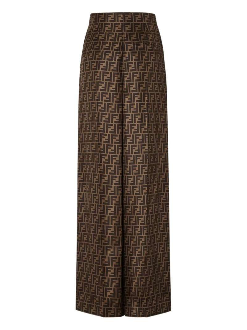 Fendi Twill Ff Trousers, view 3