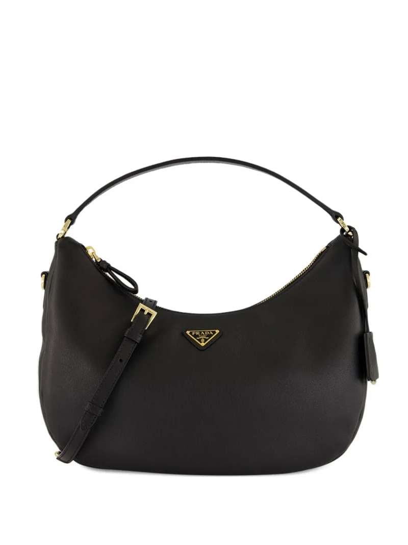 Prada Soft Grain Leather Mini Bag, view 2