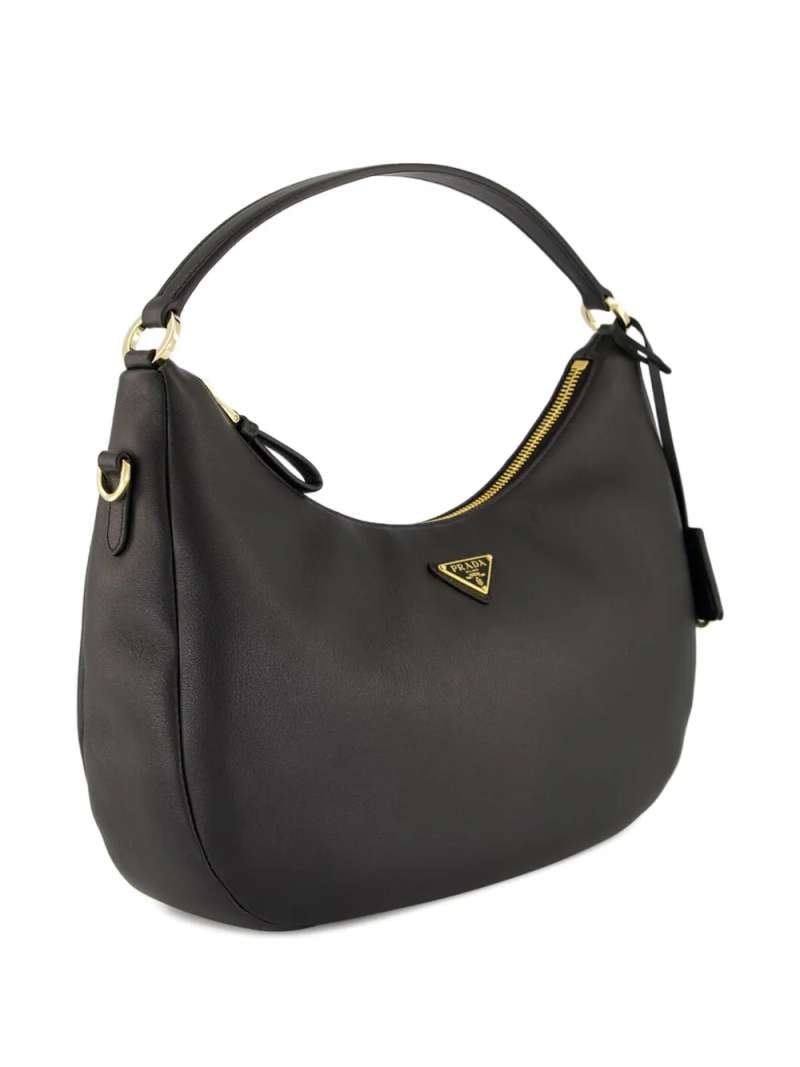 Prada Soft Grain Leather Mini Bag, view 4