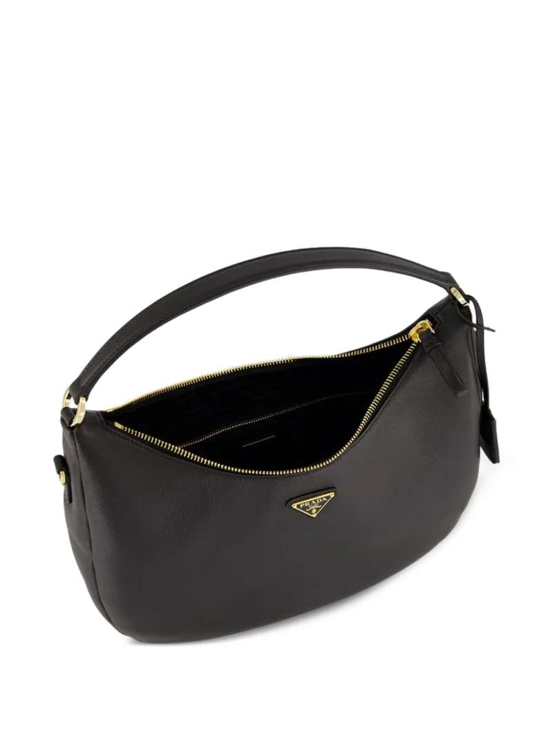 Prada Soft Grain Leather Mini Bag, view 6