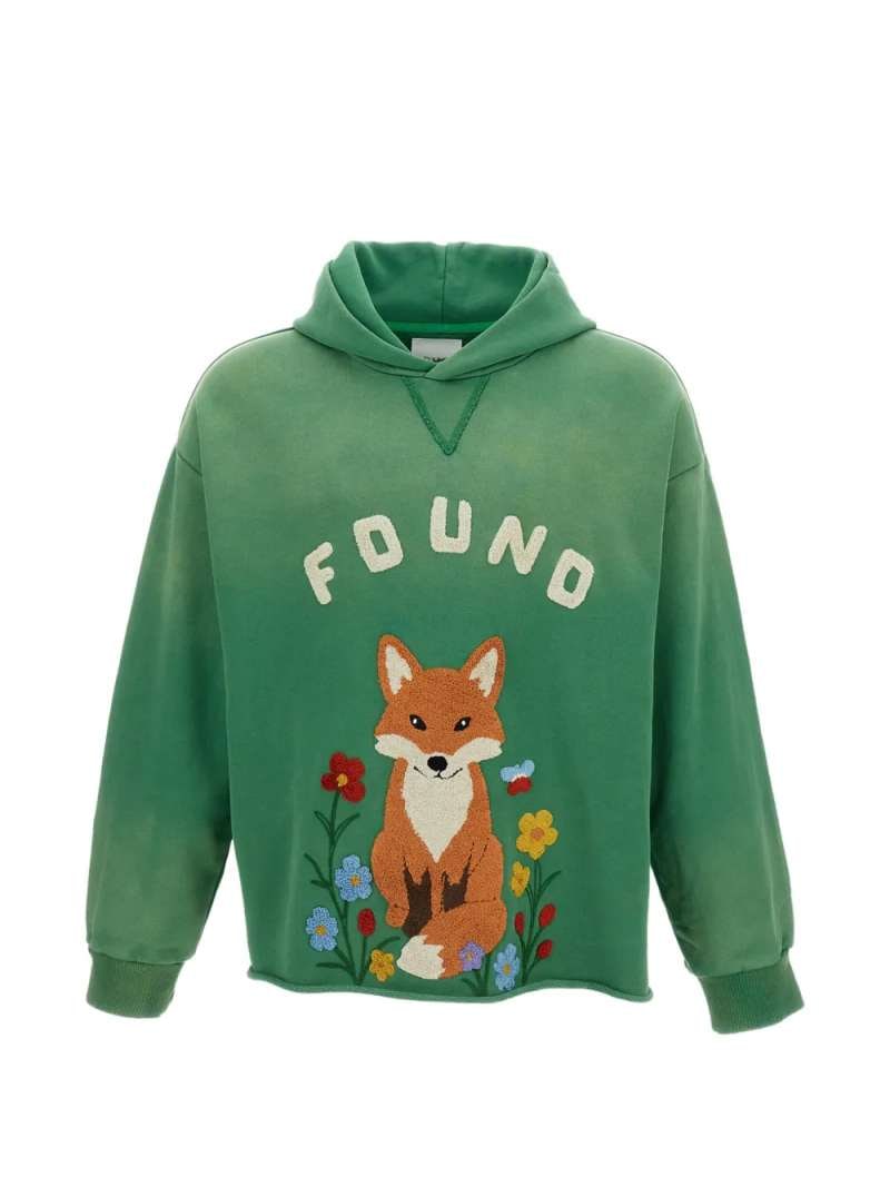Found Embroidered Hoodie