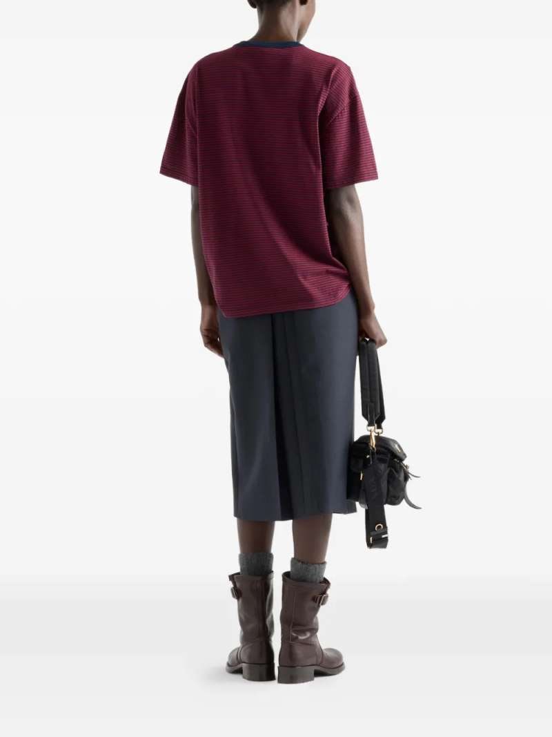 Prada Jersey T-Shirt, view 6