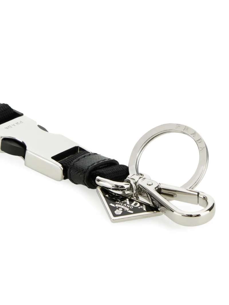 Prada Re-Nylon Key Keyholder With Buckle, view 4
