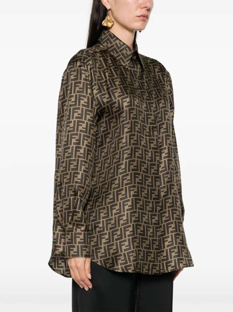 Fendi Ff Twill Shirt