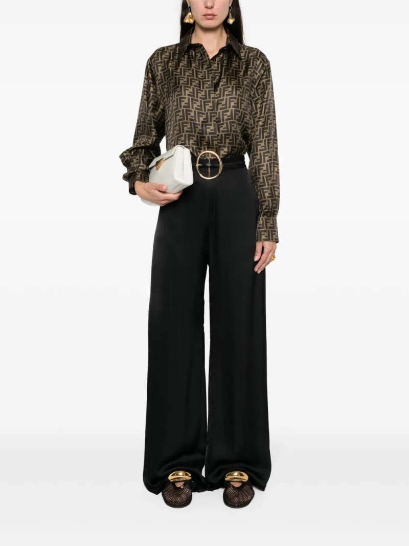 Fendi Ff Twill Shirt, view 5