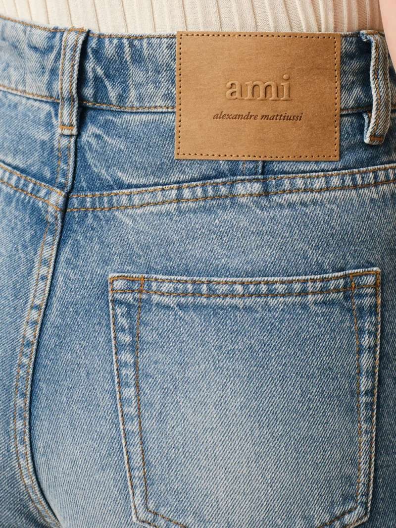 AMI Paris Flare Fit Jeans, view 6