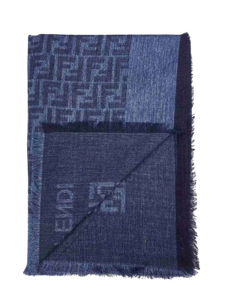 Fendi Denim Stole, view 3