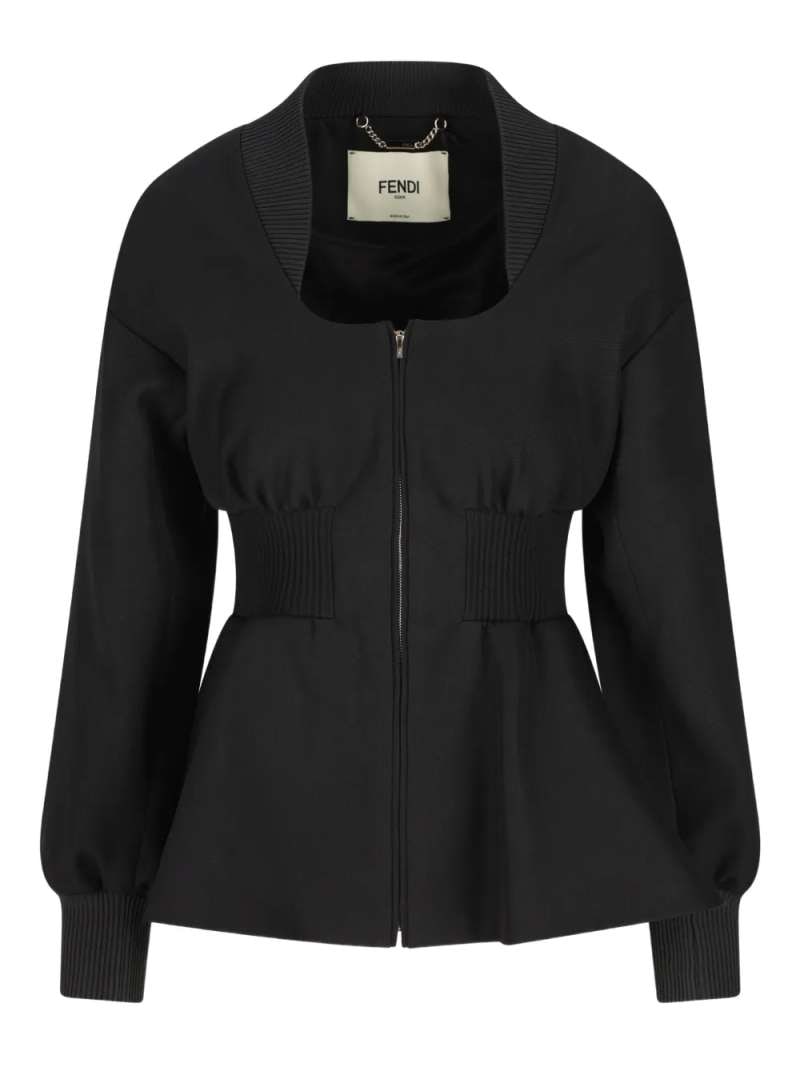 Fendi Grain De Poudre Blouson, view 2