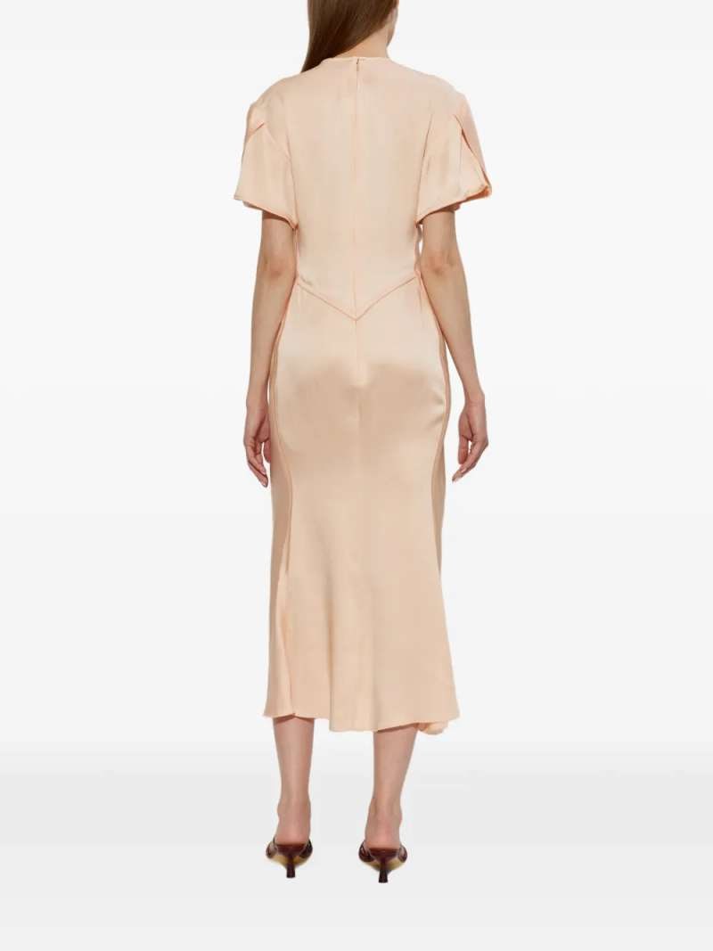 Victoria Beckham Eve Midi Dress, view 3