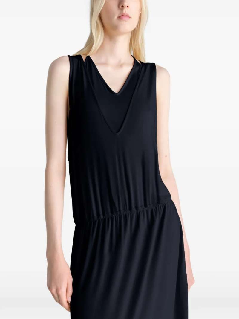 Lemaire Double Layer Drape Dress, view 5