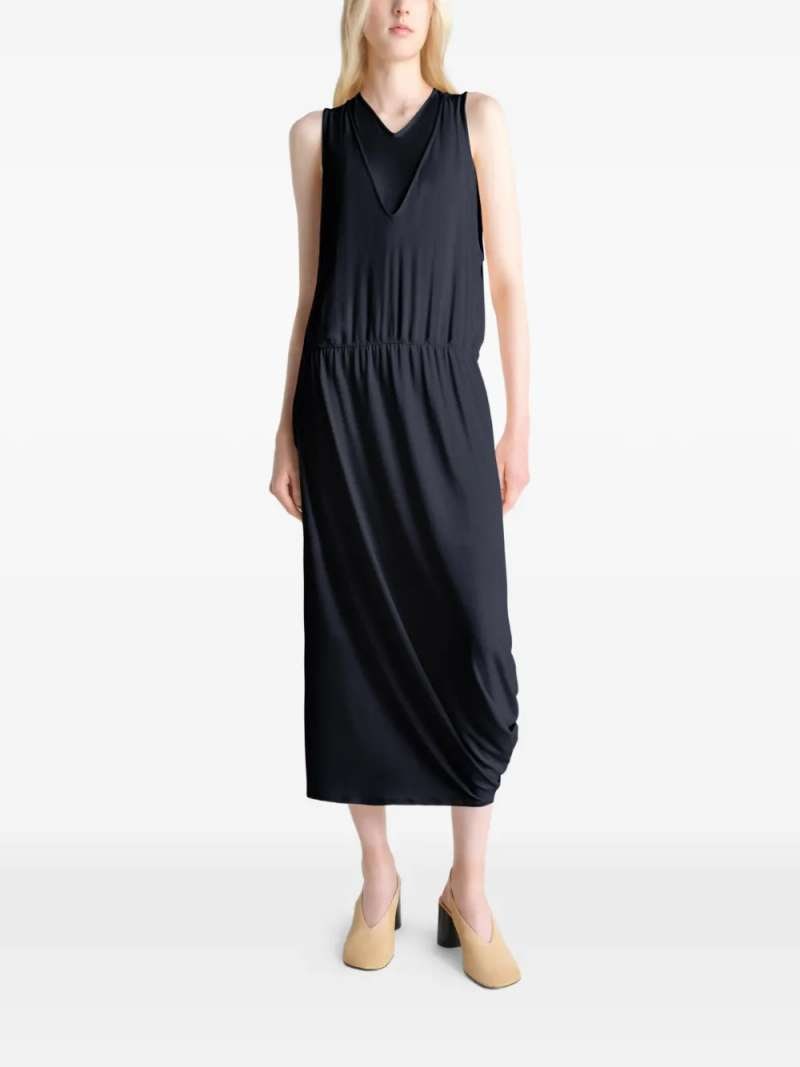 Lemaire Double Layer Drape Dress, view 7