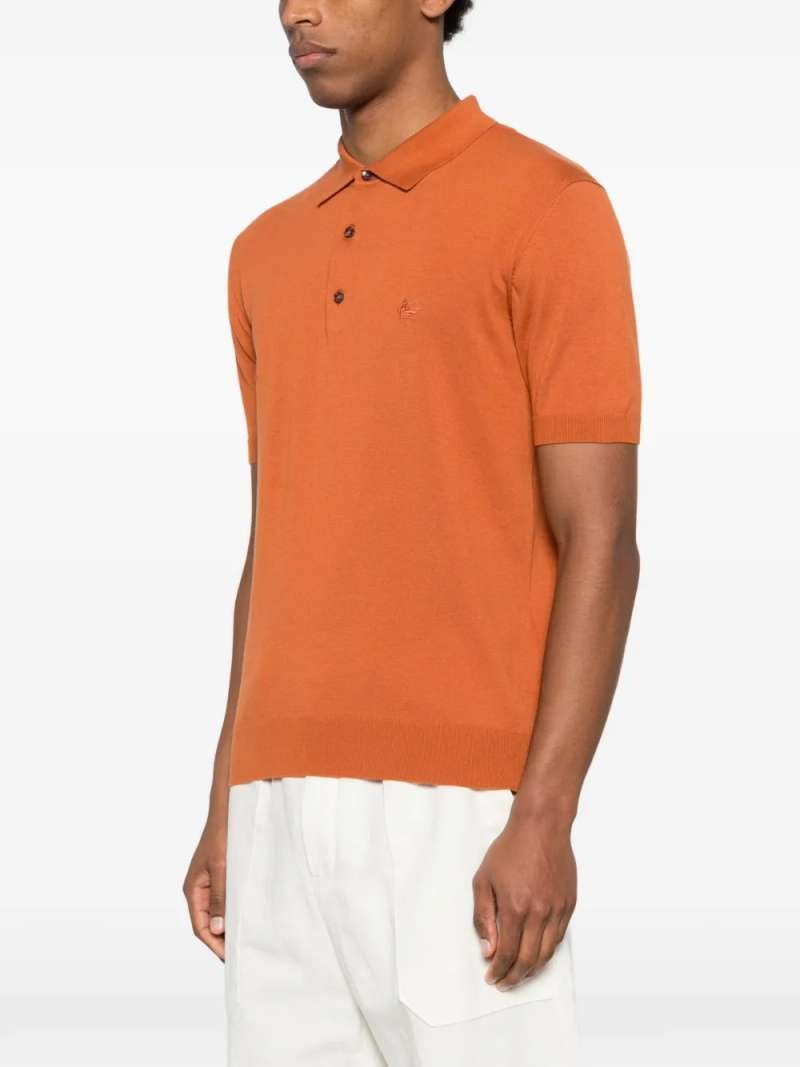 Etro Knitted Polo S/S, view 4