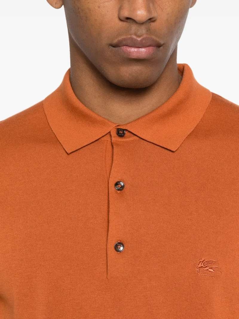 Etro Knitted Polo S/S, view 6