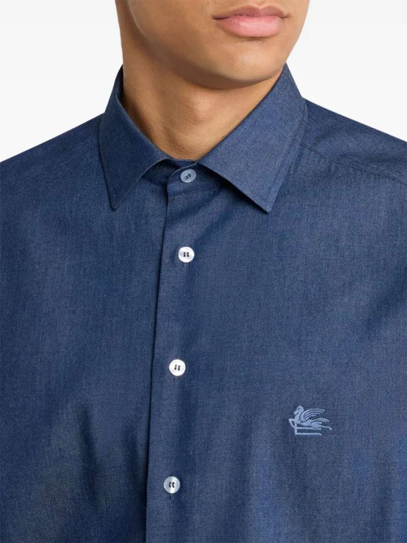 Etro Shirt Roma Logo, view 4