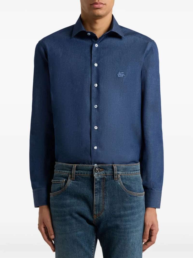 Etro Shirt Roma Logo, view 5