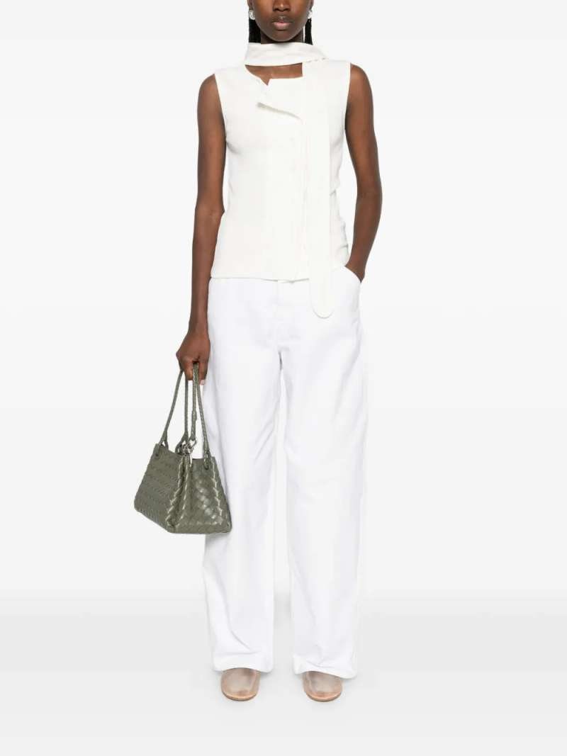 Lemaire Asymmetrical Fitted Top, view 3