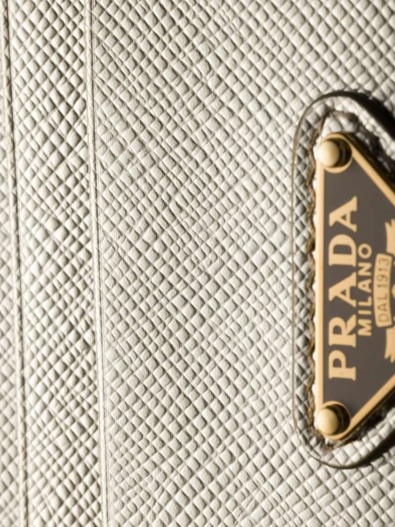 Prada Saffiano Leather Cardholder, view 4