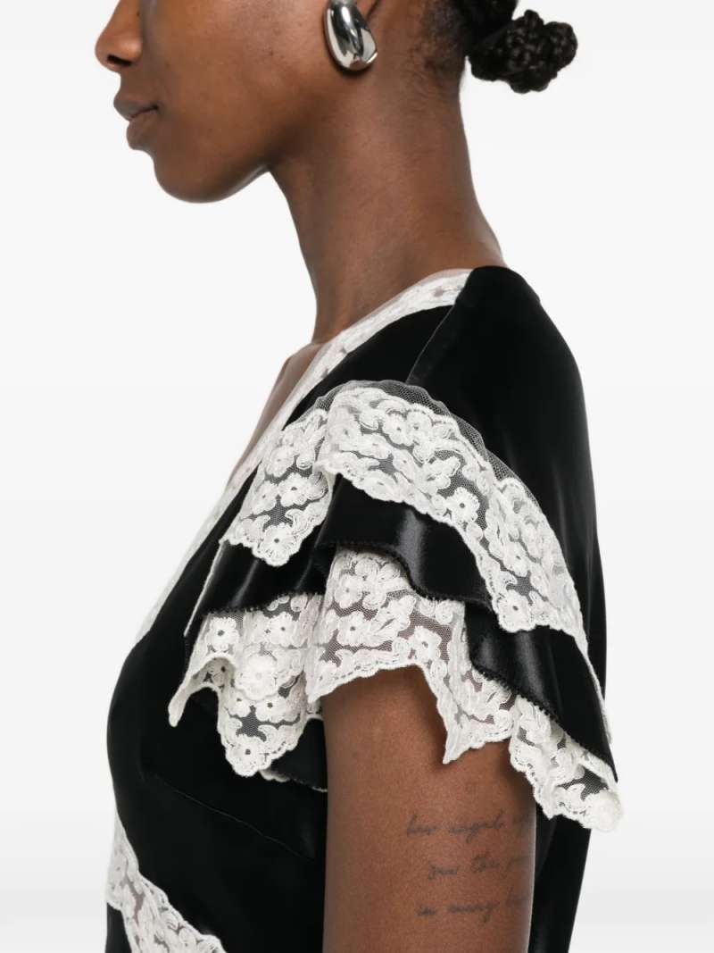 Alberta Ferretti Shiny Satin, view 3