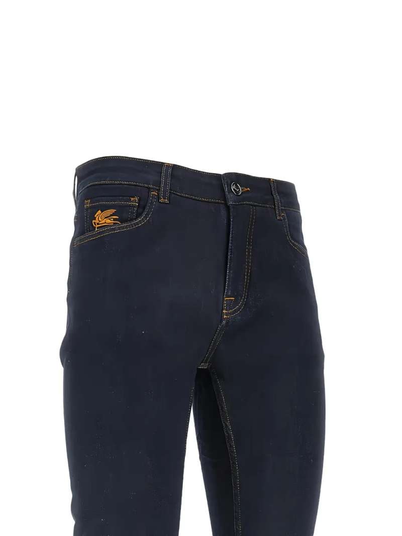 Etro Roma Denim Trousers, view 3
