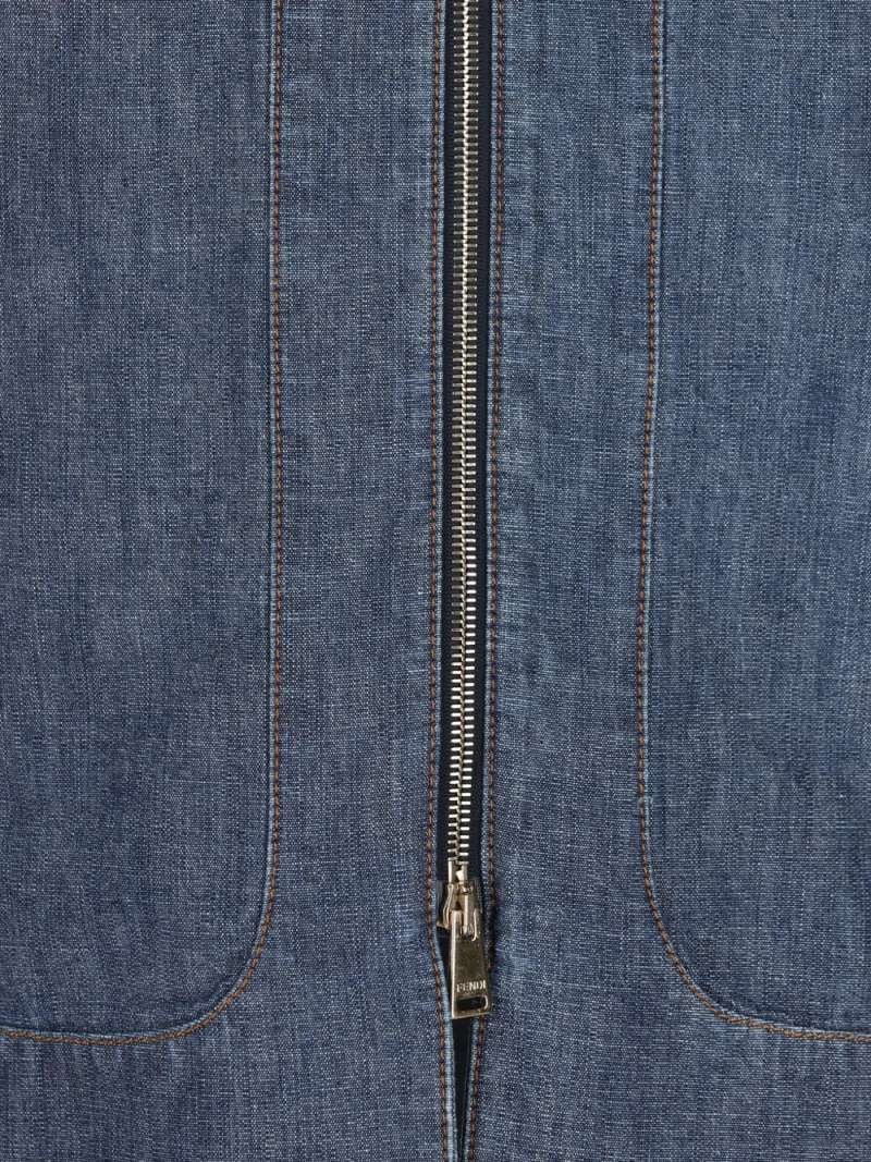 Fendi Denim Skirt, view 5