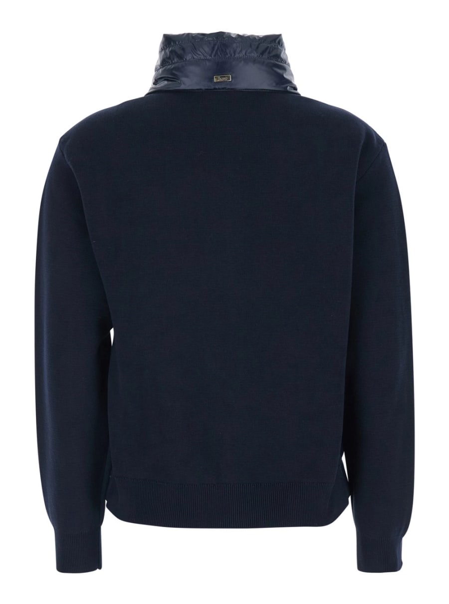 Herno BIMATERIAL COTTON NYLON JACKET, view 2