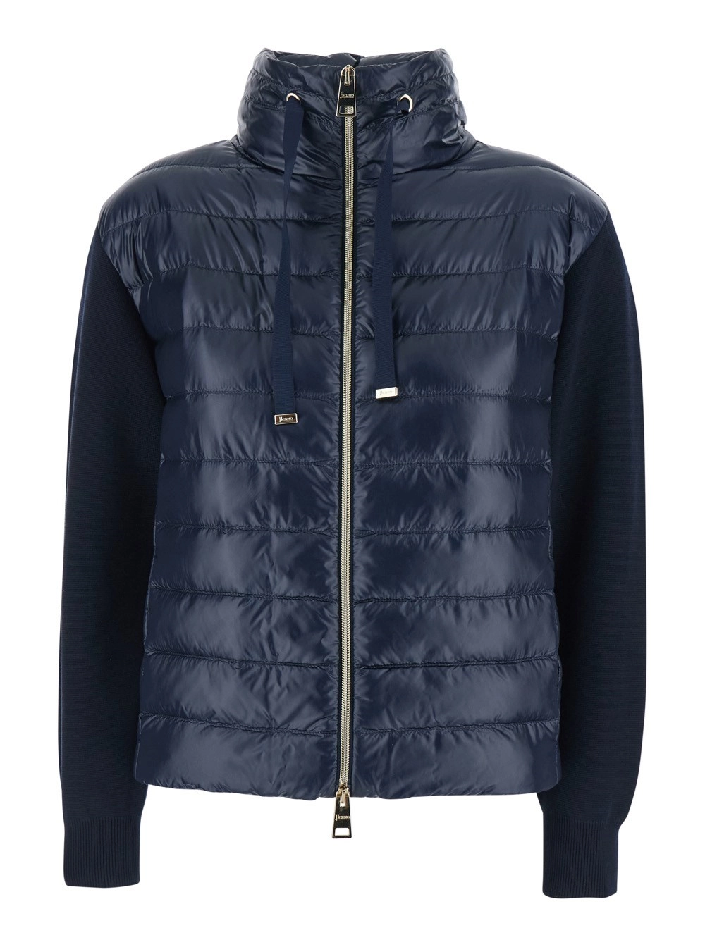 Herno BIMATERIAL COTTON NYLON JACKET