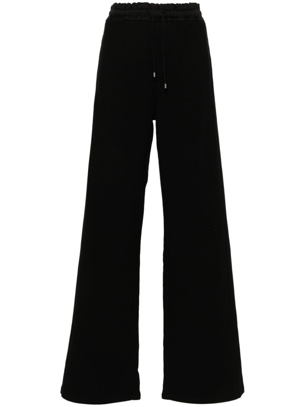 Saint Laurent Wide Leg Track Pants