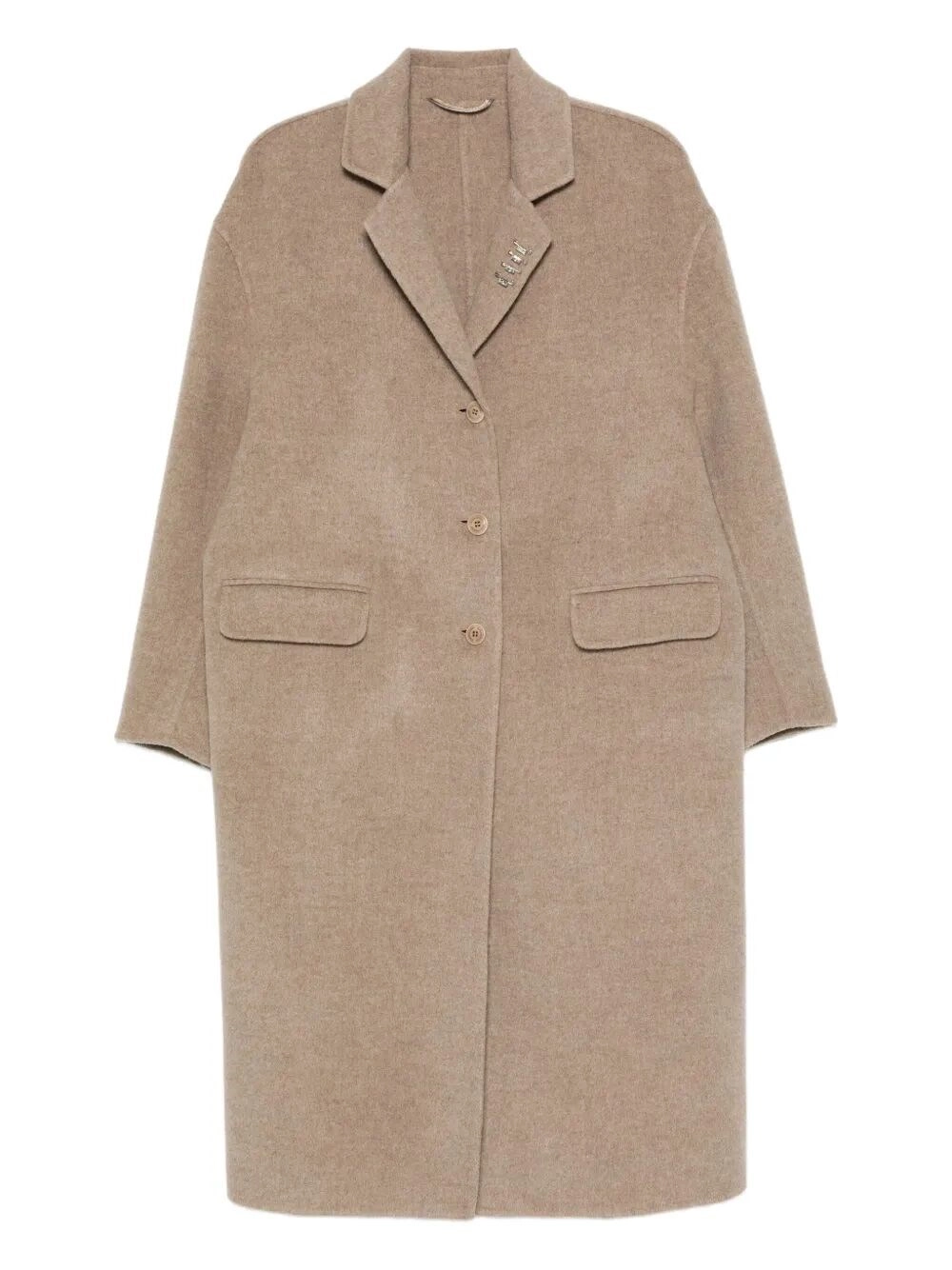 Ermanno scervino Single-Breasted Coat