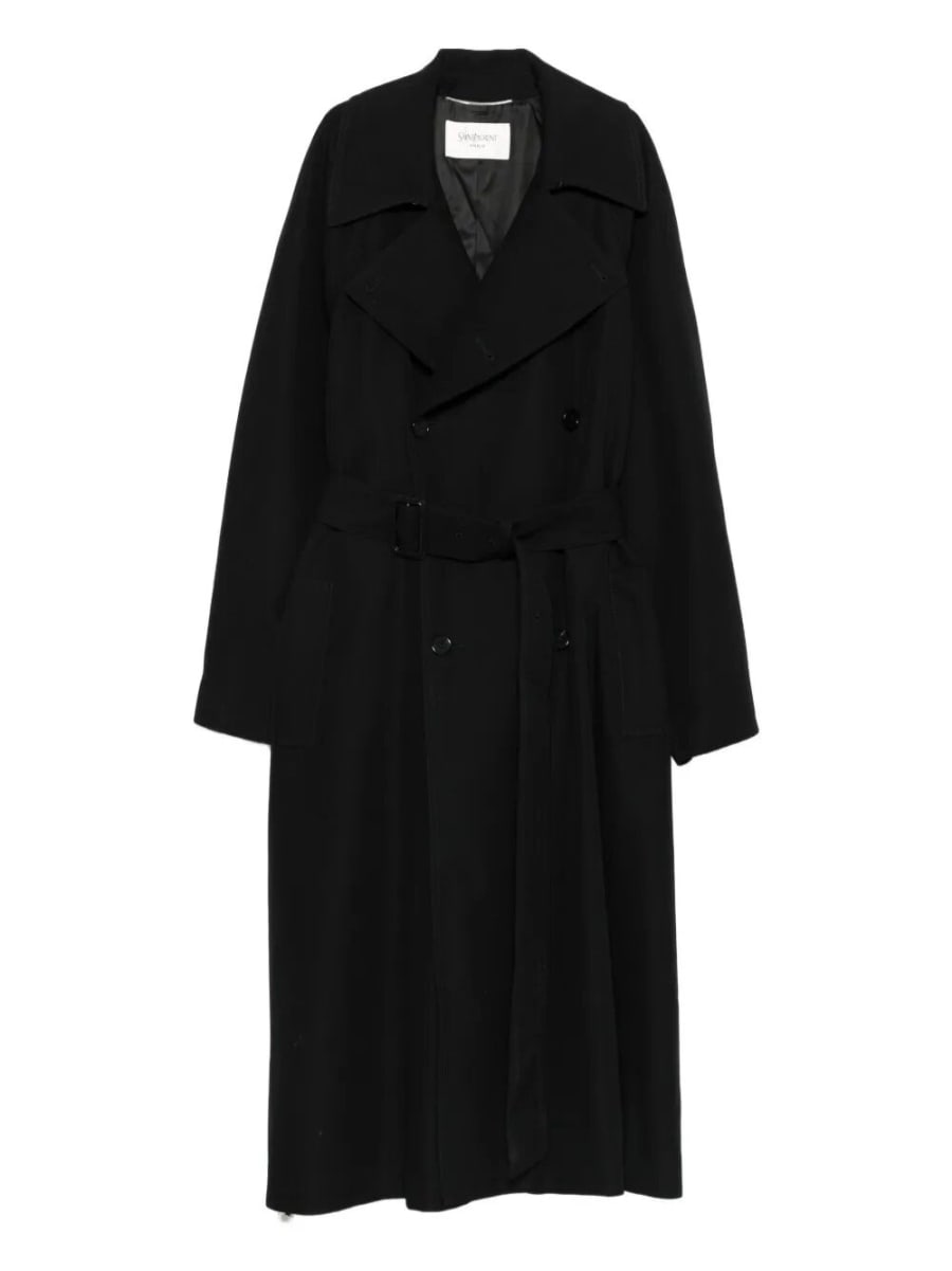 Saint Laurent Raglan Coat