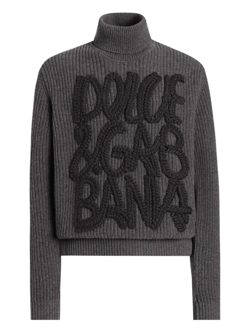 Dolce & Gabbana Long Sleeve Turtle-Neck Sweater