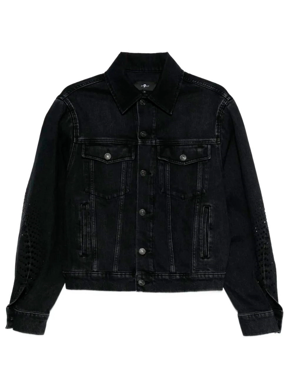 7 for all mankind `Twisted Jacket Thunder Storm With Crystals` Jacket