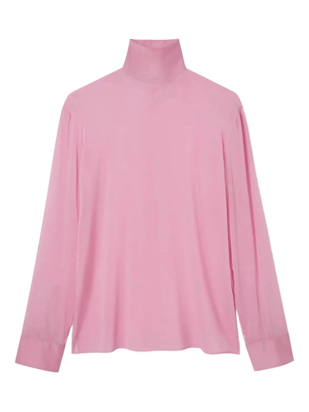 Gucci Silk Stretch Chiffon High neck