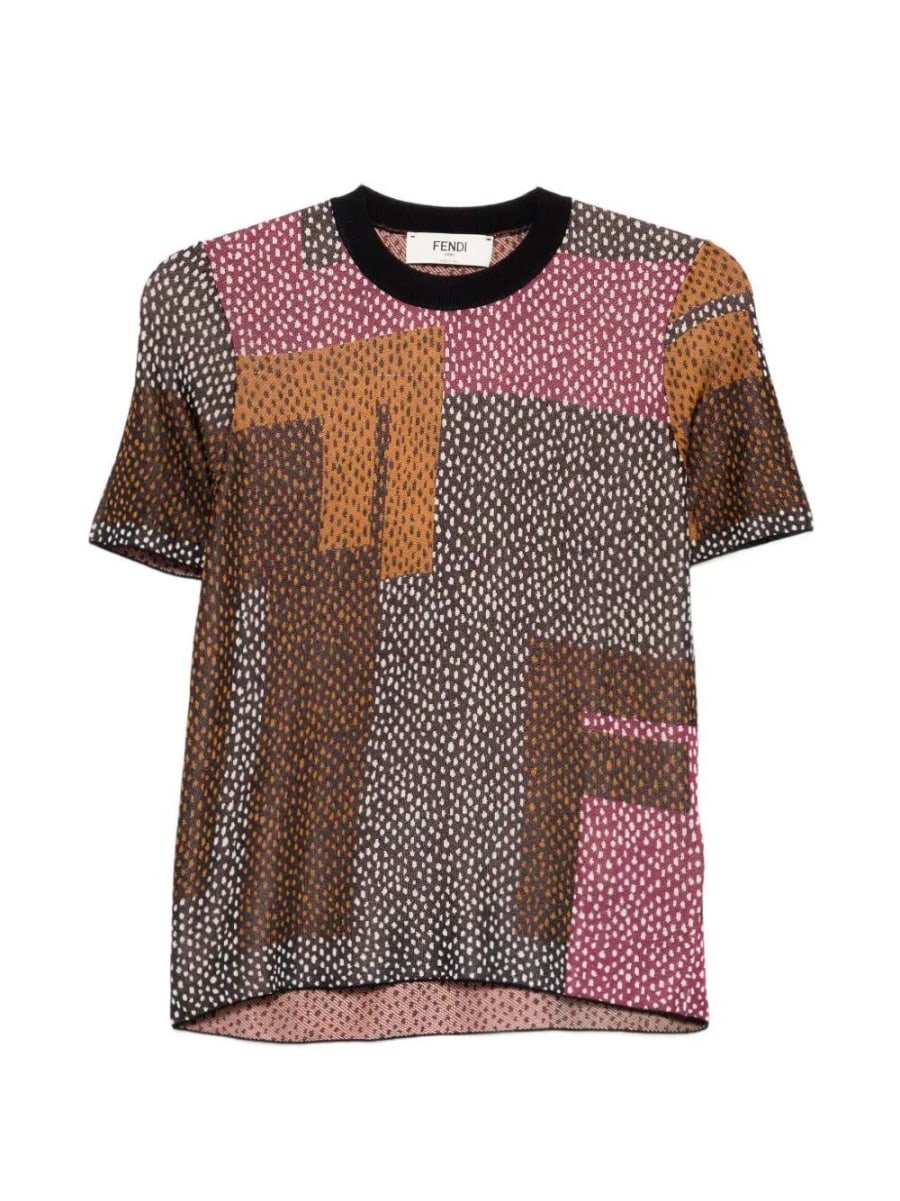 Fendi `Peppered Falena` Sweater