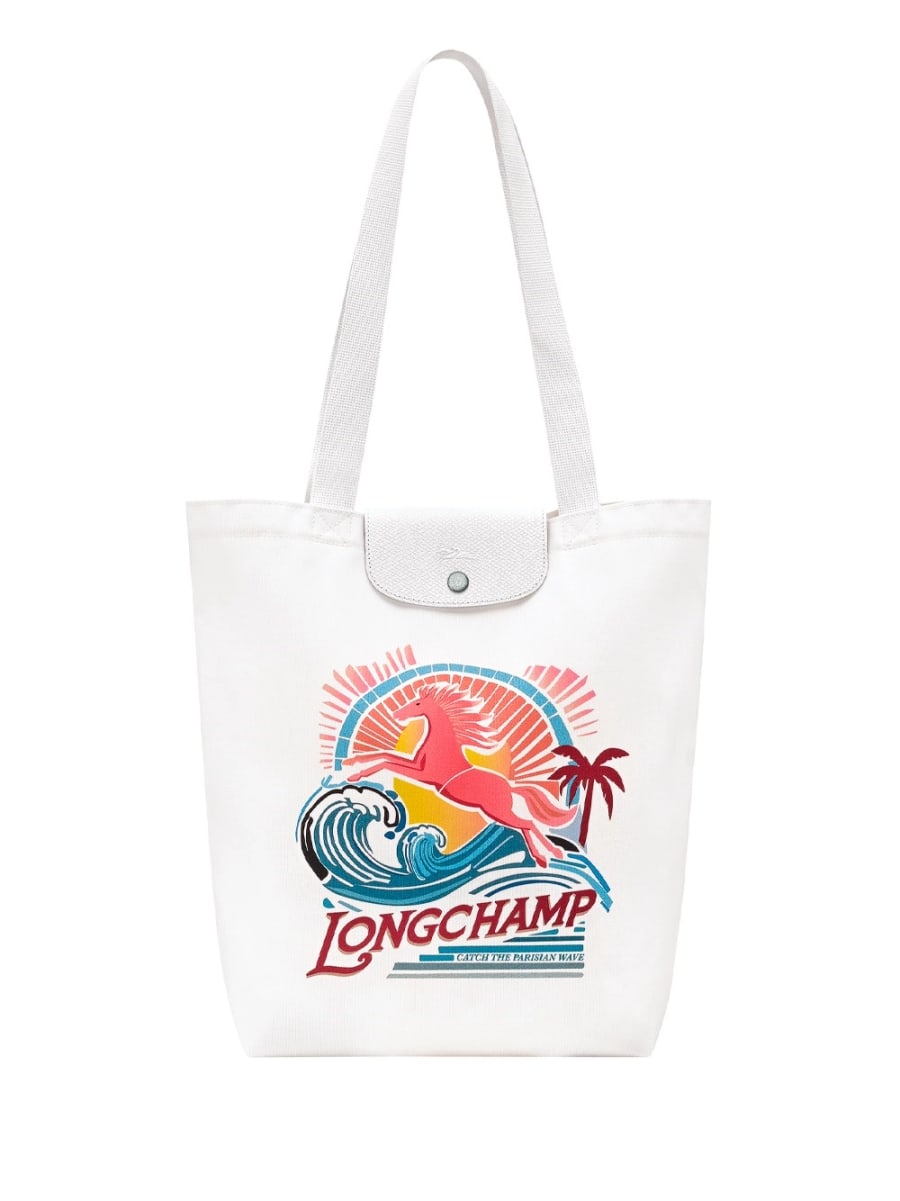 Longchamp `Le Pliage Surf` Medium Tote Bag