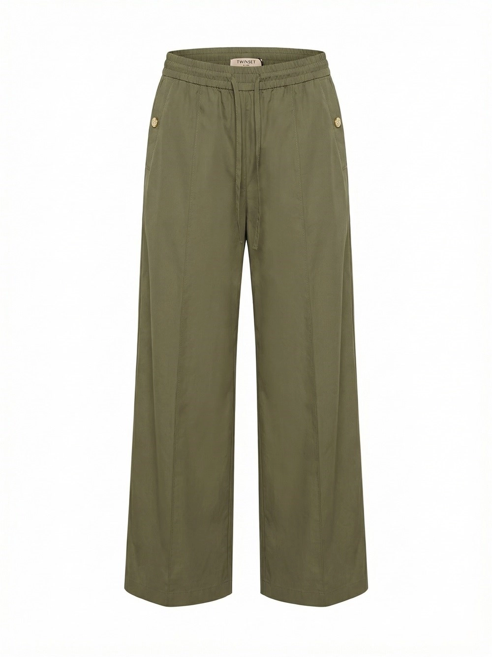 Twinset Pants With Drawstring And Pockets