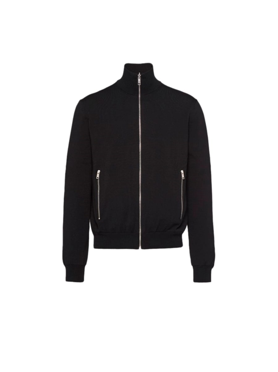 Prada Reversible wool and Re-Nylon Jacket