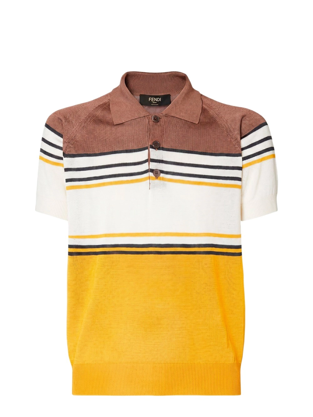 Fendi Polo Maxi Stripes