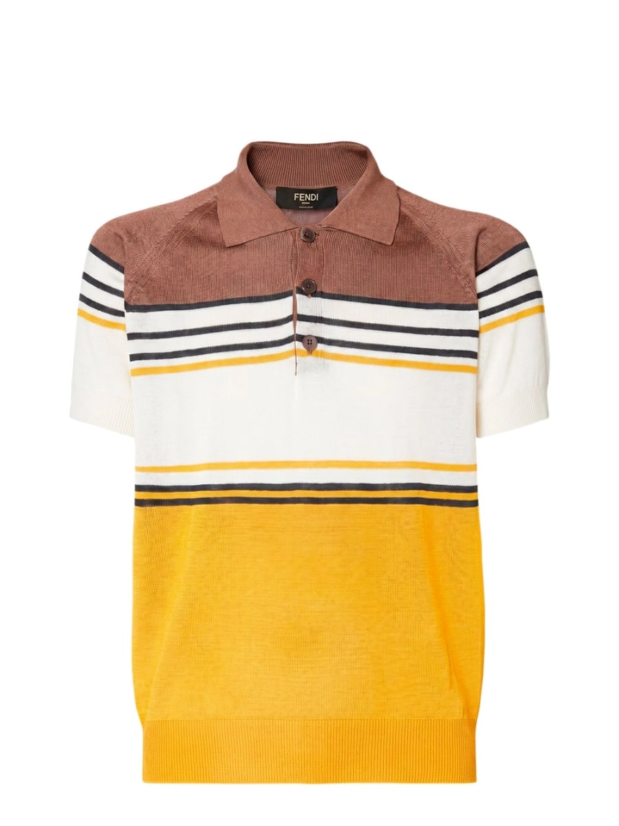 Fendi Polo Maxi Stripes