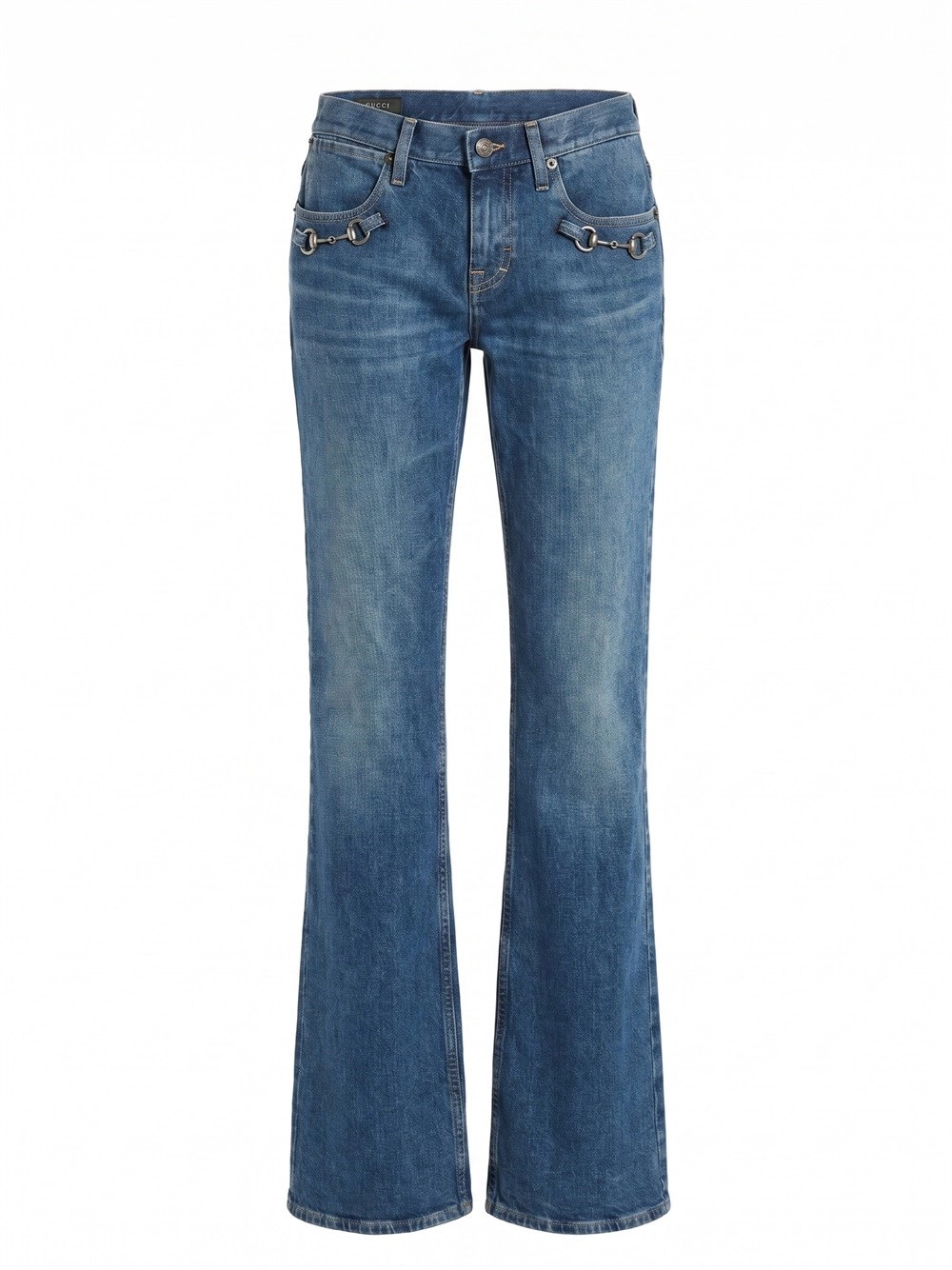 Gucci Low Rise Flare Pants