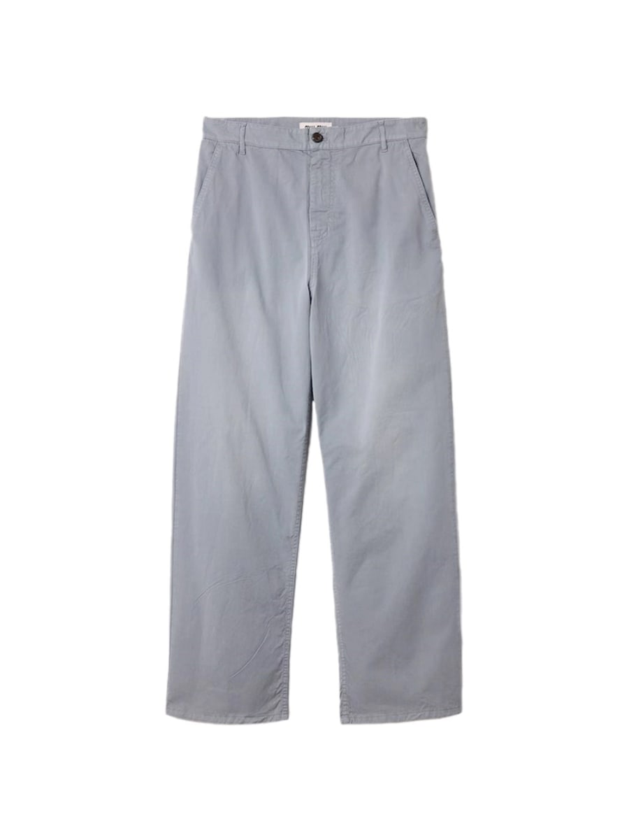 Miu Miu Cotton Pants