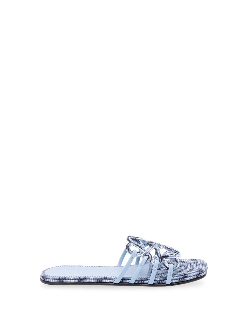 Loewe Paula`s Ibiza `Petal Anagram` Embroidery Slides